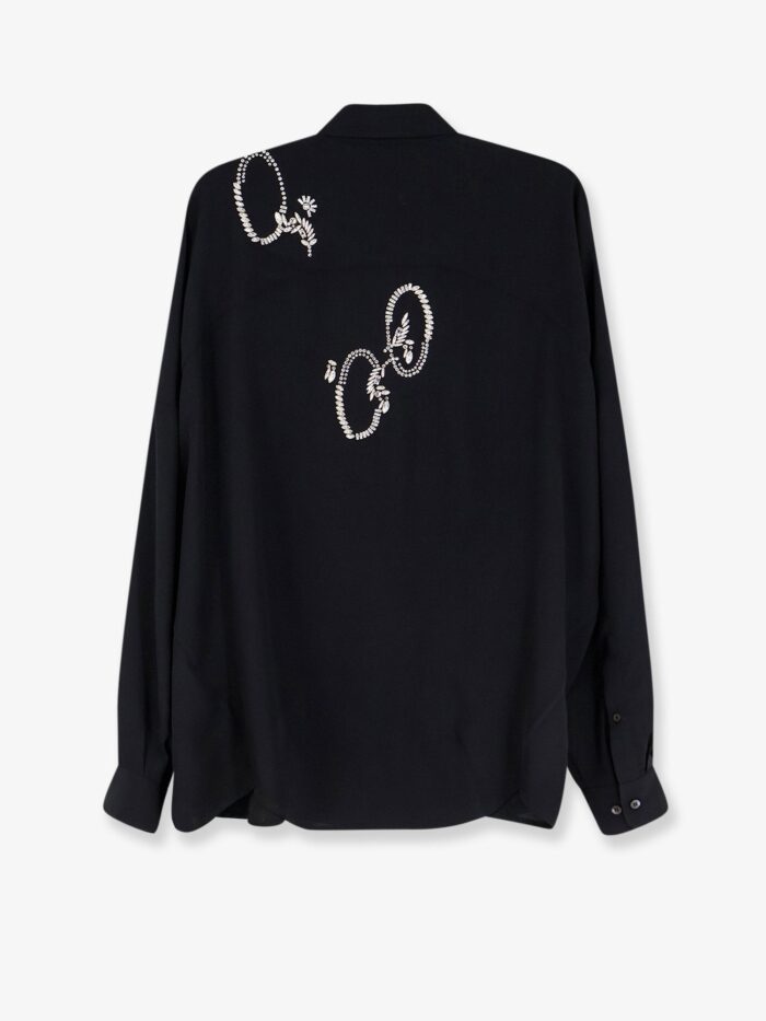 Dries Van Noten Casia Shirt With Rhinestones