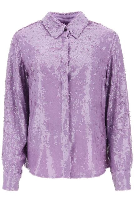 Dries Van Noten Chowy Sequined Shirt