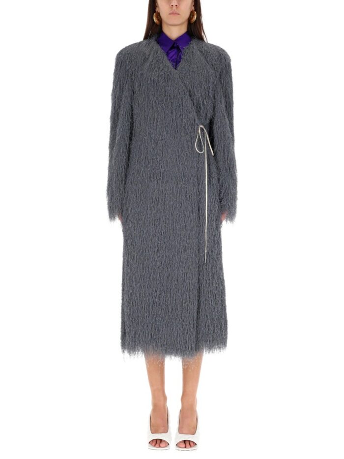dries van noten coat with bangs Dries Van Noten COAT WITH BANGS