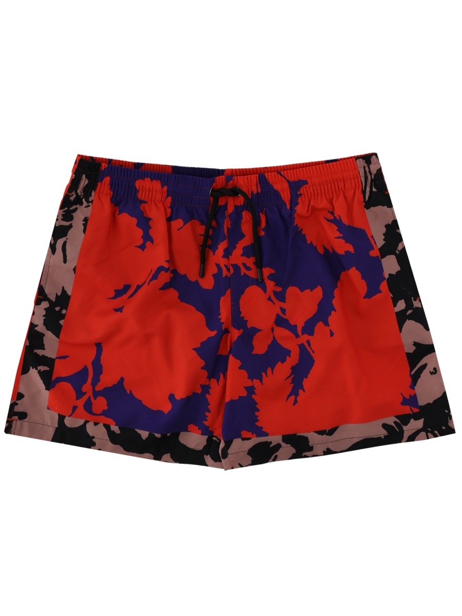 Dries Van Noten COSTUME DA BAGNO CON STAMPA FLOREALE