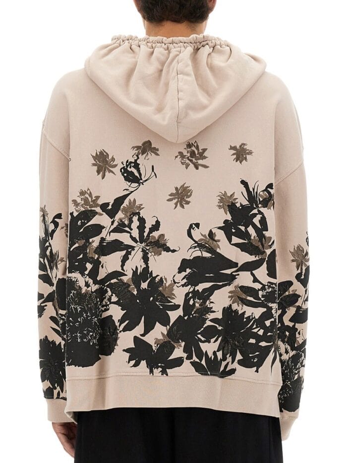 dries van noten cotton hoodie Dries Van Noten COTTON HOODIE