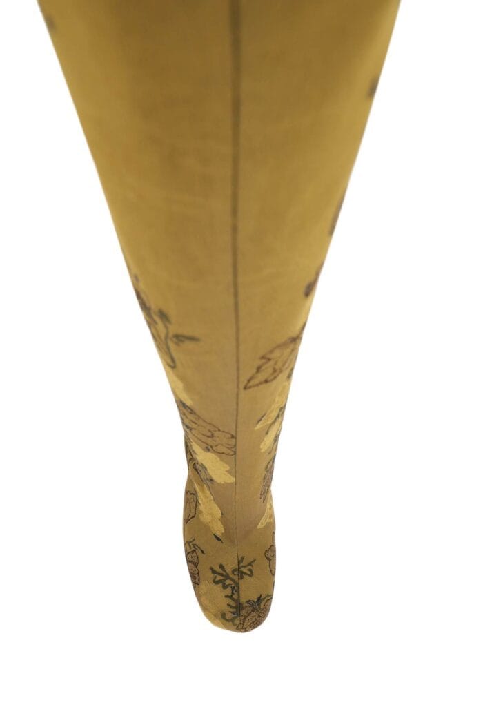 Dries Van Noten Embroidered Jacquard High Boots