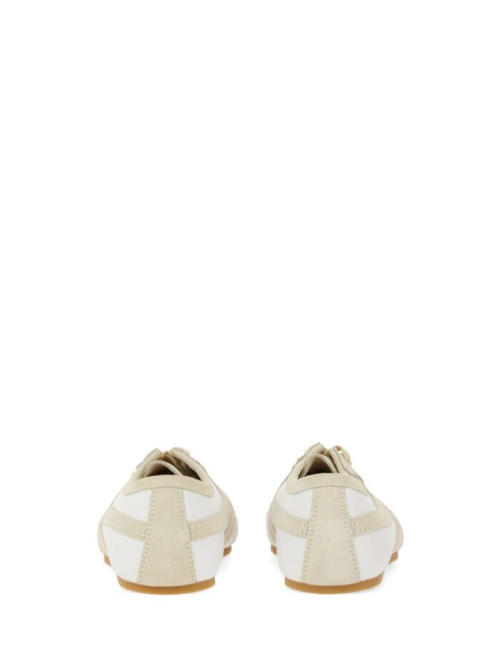 dries van noten leather and suede sneaker Dries Van Noten LEATHER AND SUEDE SNEAKER