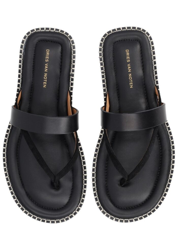 Dries Van Noten LEATHER SANDAL