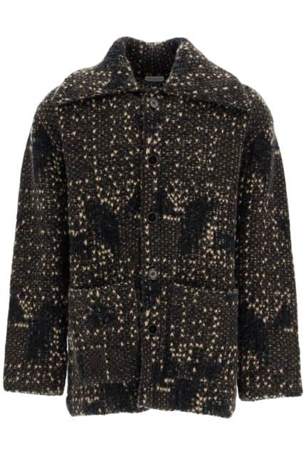 DRIES VAN NOTEN Merino Wool Montay Cardigan