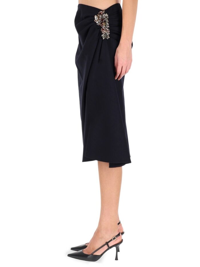 dries van noten midi skirt "sovora" Dries Van Noten MIDI SKIRT "SOVORA"