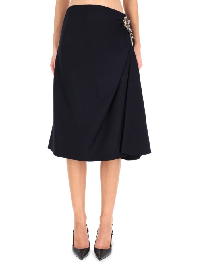 dries van noten midi skirt "sovora" Dries Van Noten MIDI SKIRT "SOVORA"