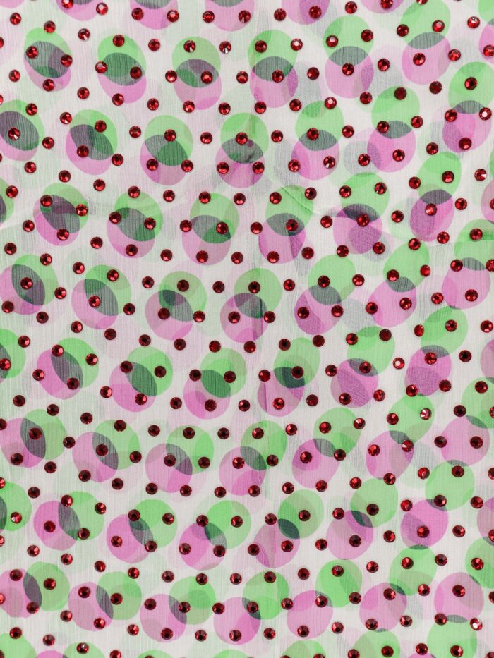 Dries Van Noten Multicolor Silk Dress