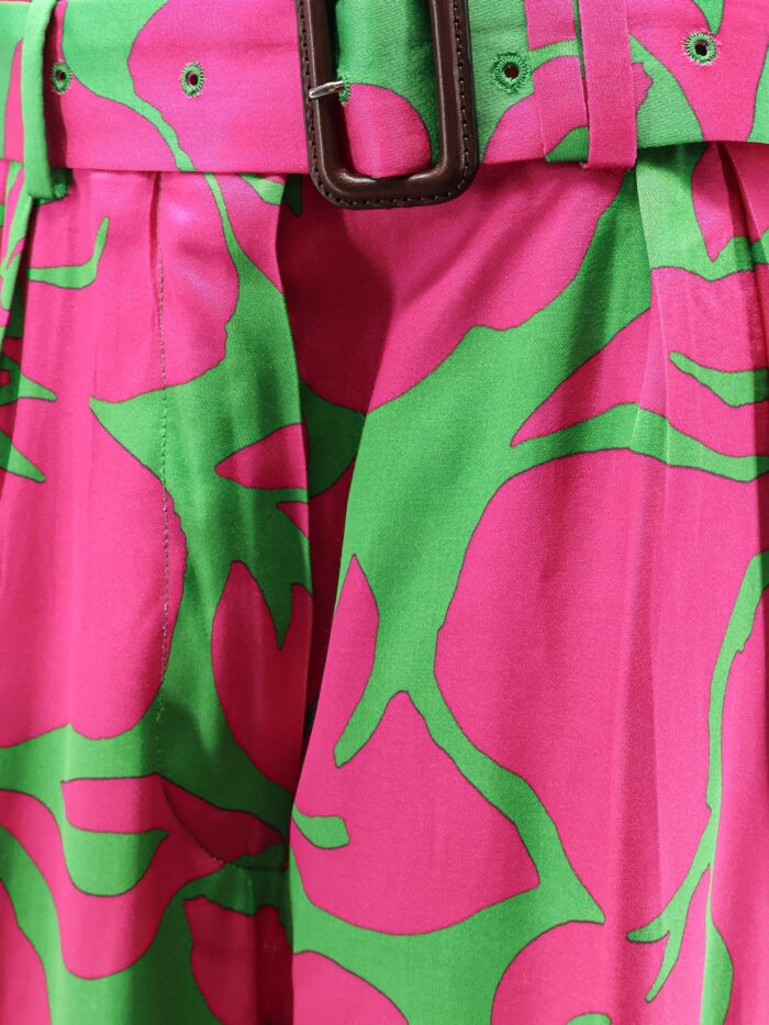 Dries Van Noten Peaches Bis Viscose Trousers