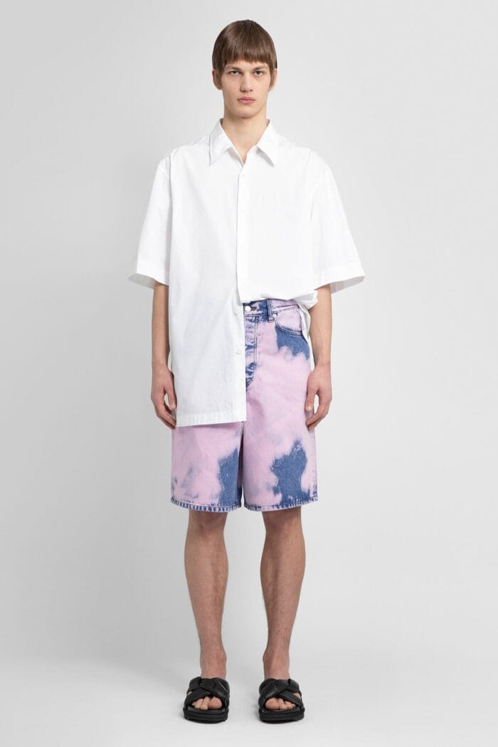 dries van noten pinot 5 pocket denim shorts DRIES VAN NOTEN Pinot 5 Pocket Denim Shorts
