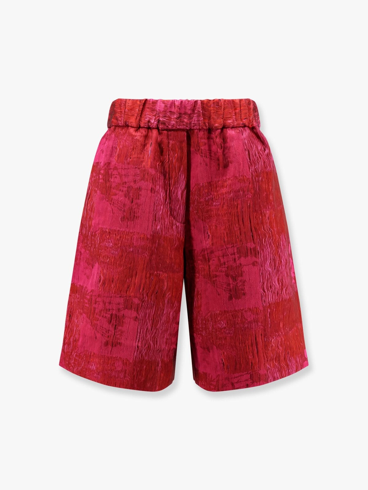 Dries Van Noten Pomy Multicolor Fabric Shorts