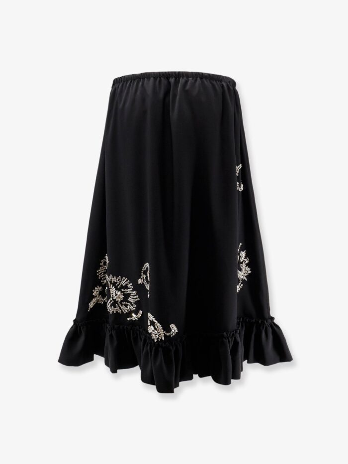 Dries Van Noten Samila Skirt With Rhinestones