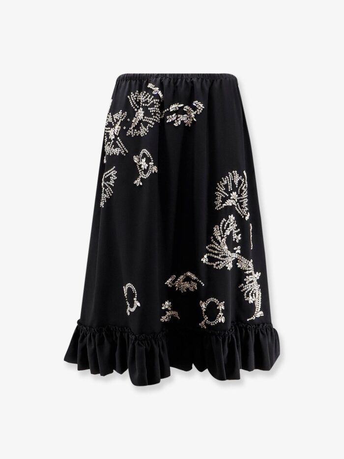 Dries Van Noten Samila Skirt With Rhinestones