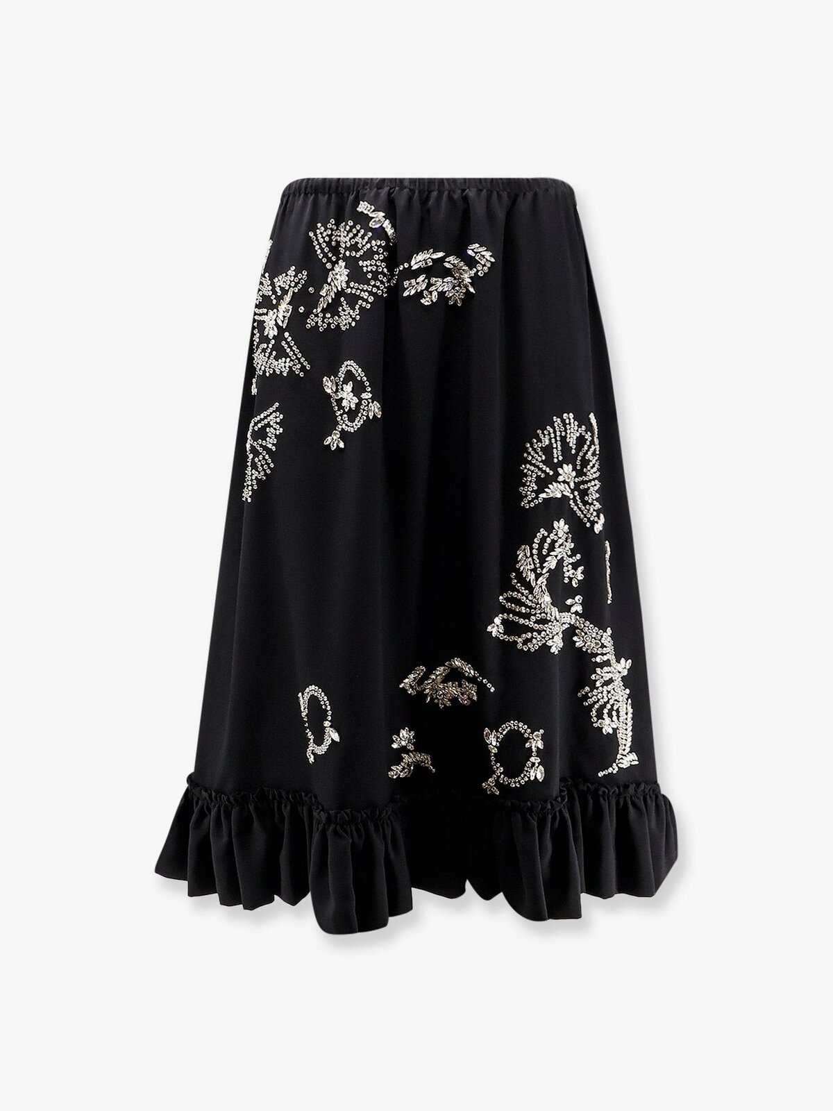 Dries Van Noten Samila Skirt With Rhinestones