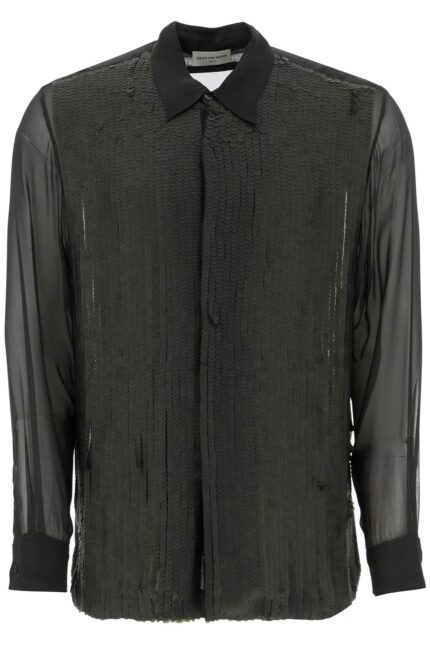 DRIES VAN NOTEN Sequined Shirt With