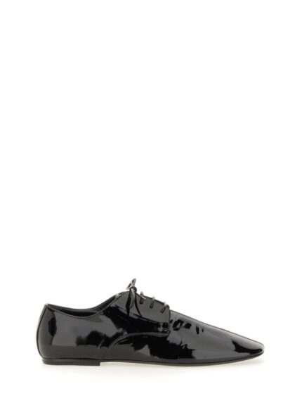 Dries Van Noten SHINY LEATHER LACE-UP SHOE