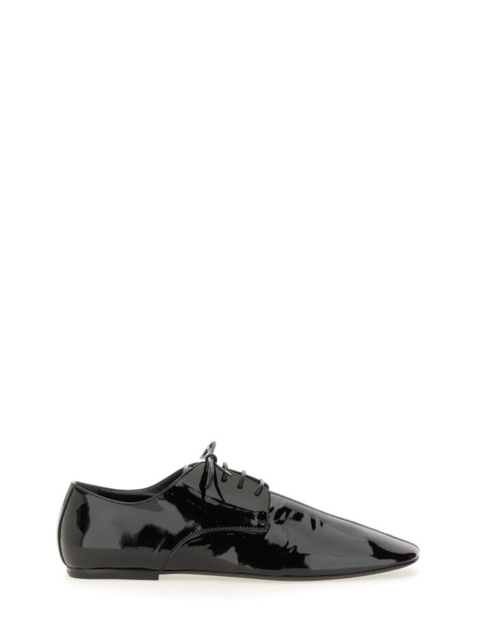 dries van noten shiny leather lace up shoe Dries Van Noten SHINY LEATHER LACE-UP SHOE