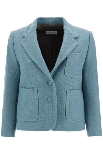 DRIES VAN NOTEN Short Wool Jacket For Women By Bam