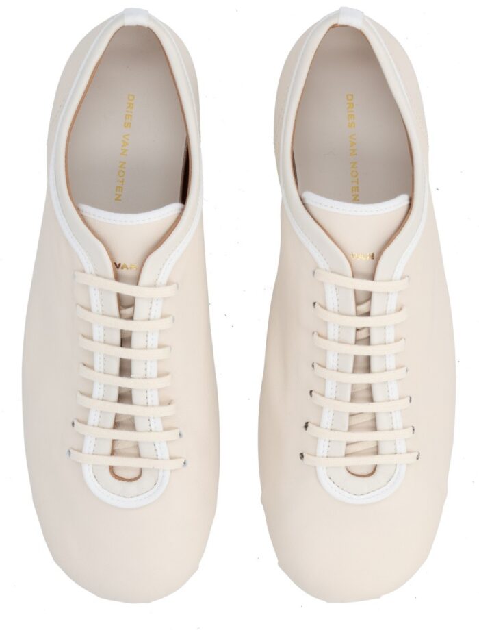 Dries Van Noten SNEAKER BALLERINA IN PELLE