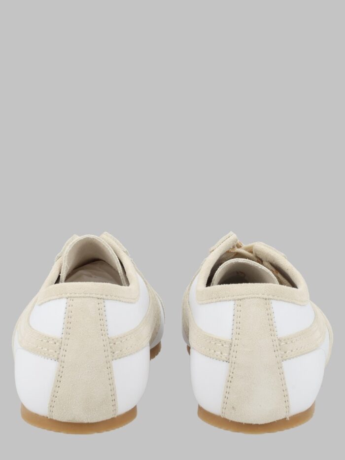 Dries Van Noten SNEAKER IN PELLE CON DETTAGLI IN SUEDE