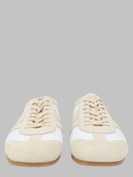 Dries Van Noten SNEAKER IN PELLE CON DETTAGLI IN SUEDE