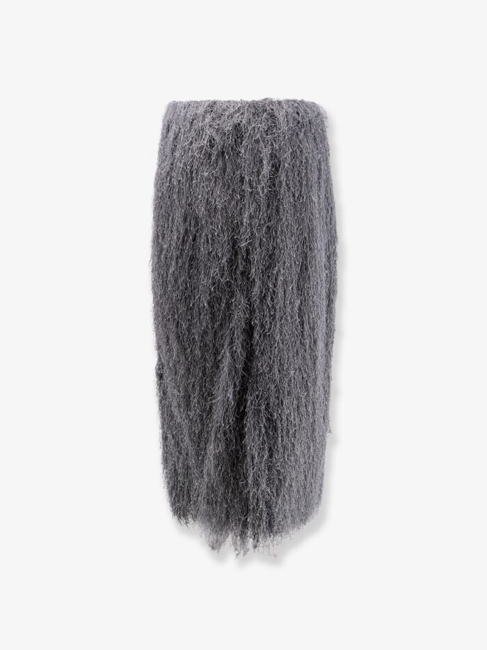 Dries Van Noten Sokna Skirt With Fringes