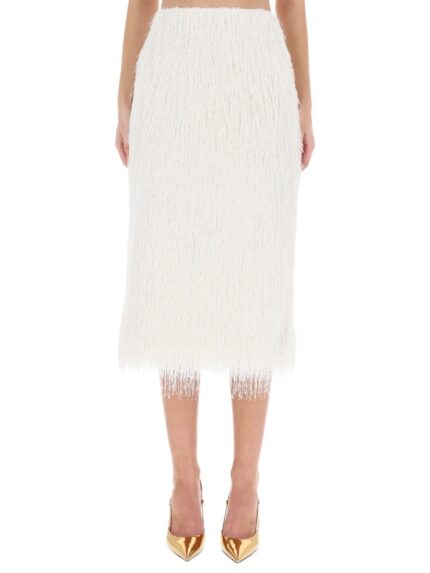 Dries Van Noten "SOKNA TRIS" MIDI SKIRT