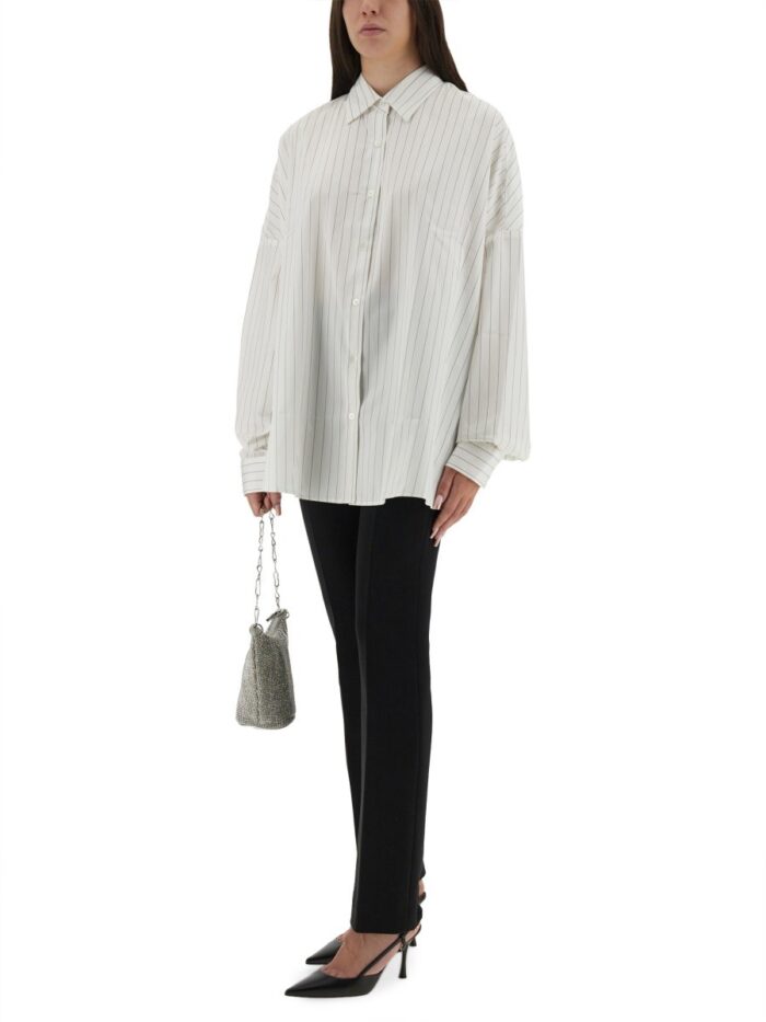 dries van noten striped cotton shirt Dries Van Noten STRIPED COTTON SHIRT