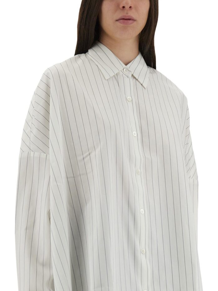dries van noten striped cotton shirt Dries Van Noten STRIPED COTTON SHIRT