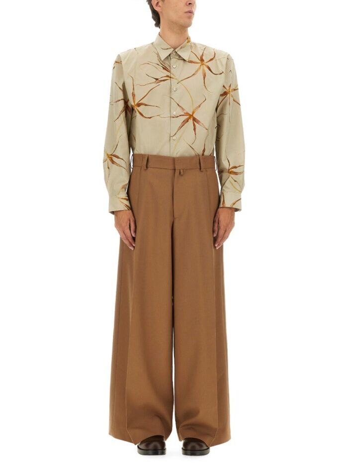dries van noten "tulip" print shirt Dries Van Noten "TULIP" PRINT SHIRT