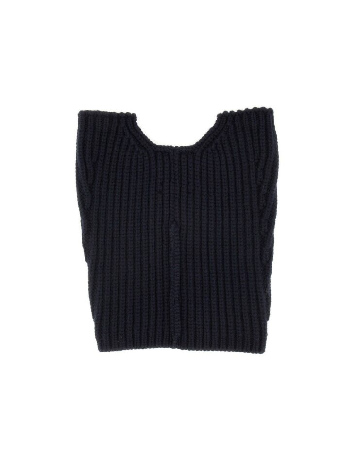 dries van noten wool neck warmer with zipper Dries Van Noten WOOL NECK WARMER WITH ZIPPER