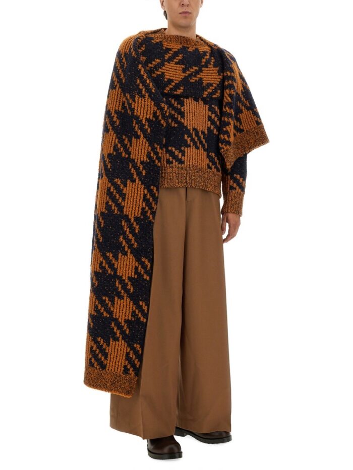 dries van noten wool scarf Dries Van Noten WOOL SCARF