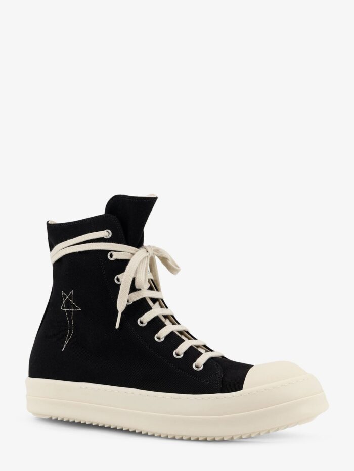 Drkshdw Denim Sneakers With Side Embroidered Logo