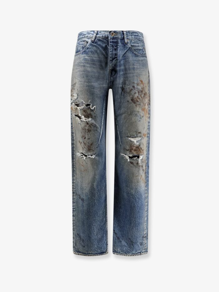 Drkshdw Jeans With Used Effect