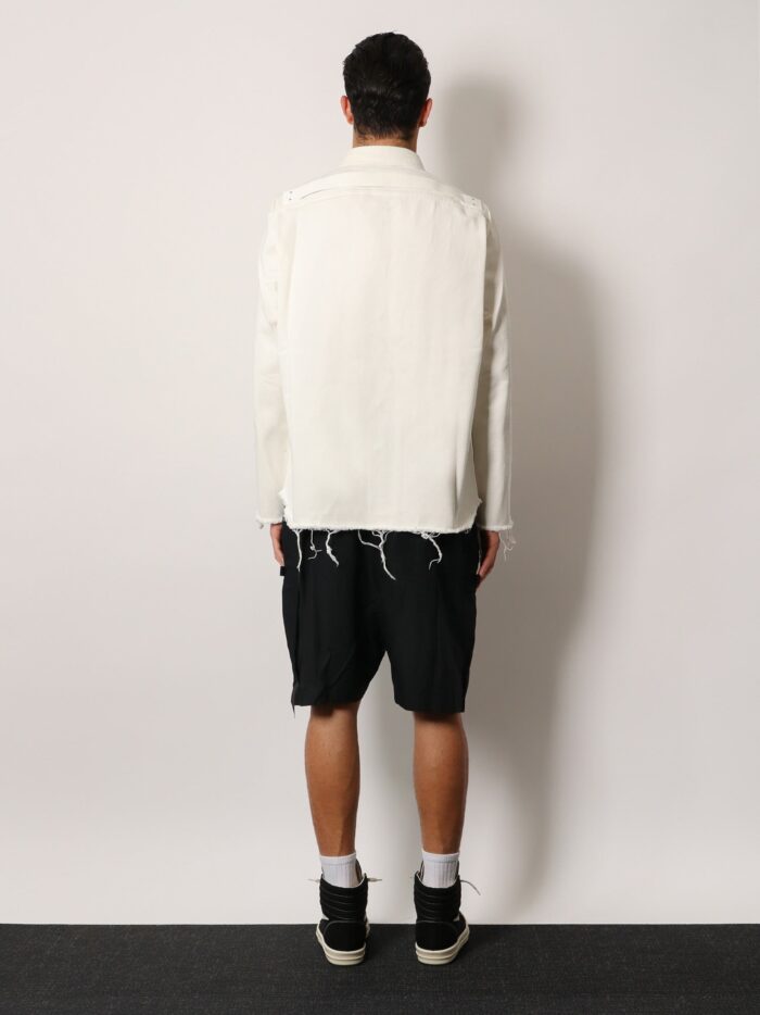 Drkshdw Outershirt Denim Jacket With Print On The Front