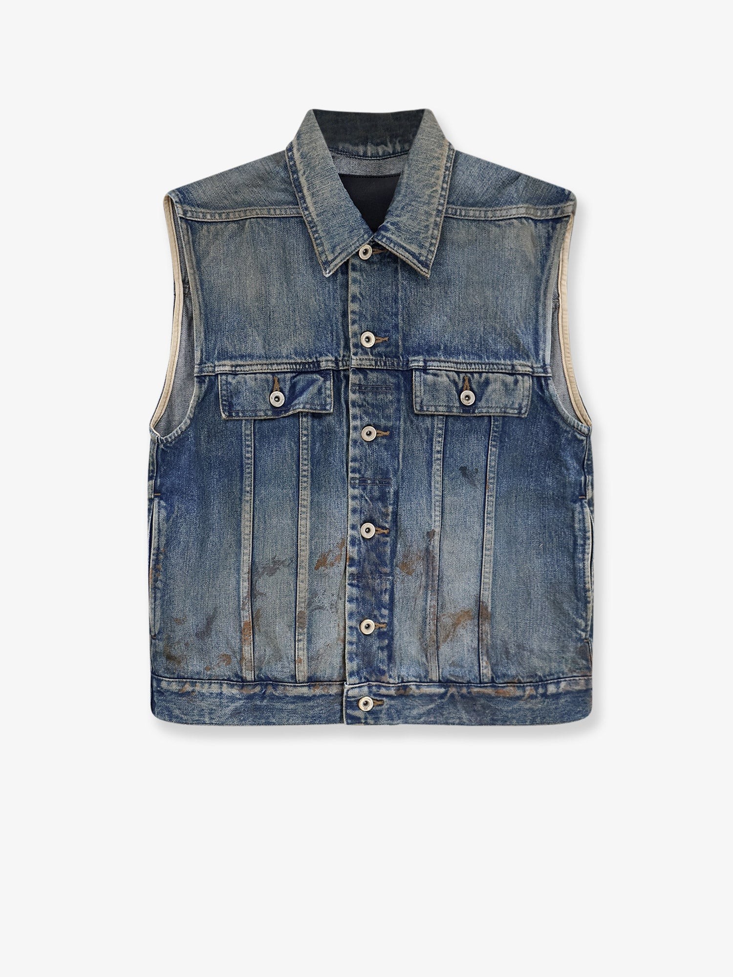 Drkshdw Sleeveless Denim Jacket