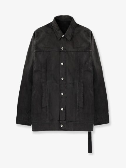 Drkshdw Waxed Black Denim Jacket