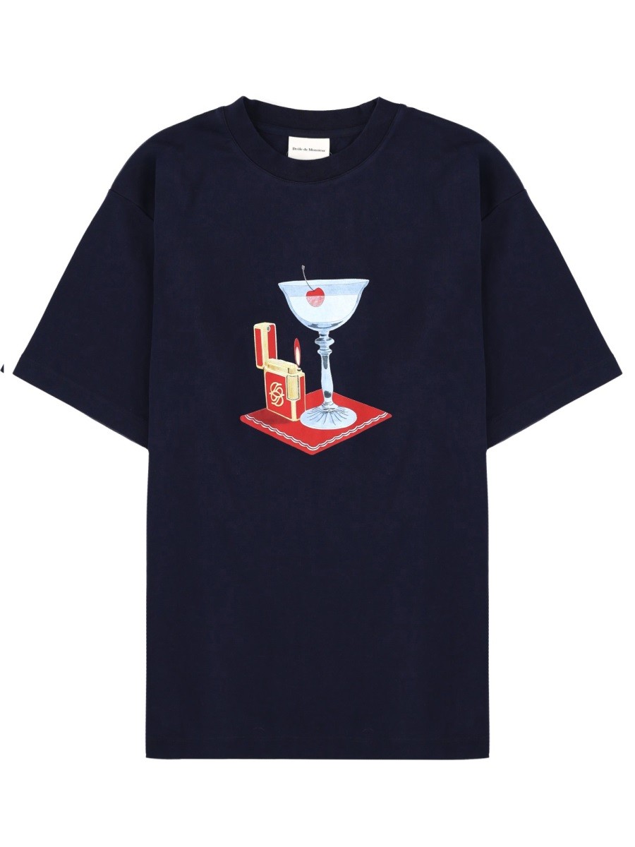 Drole De Monsieur "COCKTAIL" T-SHIRT