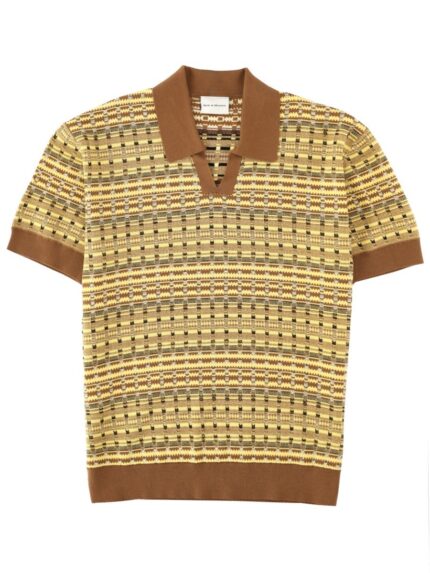 Drole De Monsieur "MAILLE COOGIE" POLO SHIRT