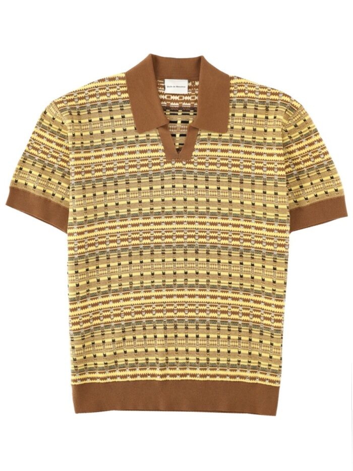 Drole De Monsieur "MAILLE COOGIE" POLO SHIRT