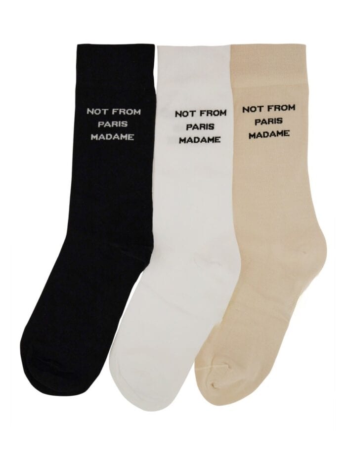 Drole De Monsieur PACK OF THREE SOCKS