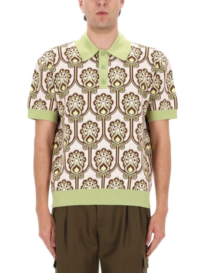 Drole De Monsieur POLO SHIRT "MAILLE TAPISSERIE"