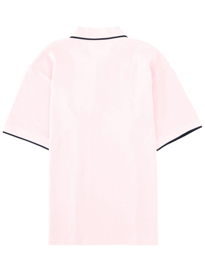 Drole De Monsieur "SLOGAN ROSE" POLO SHIRT
