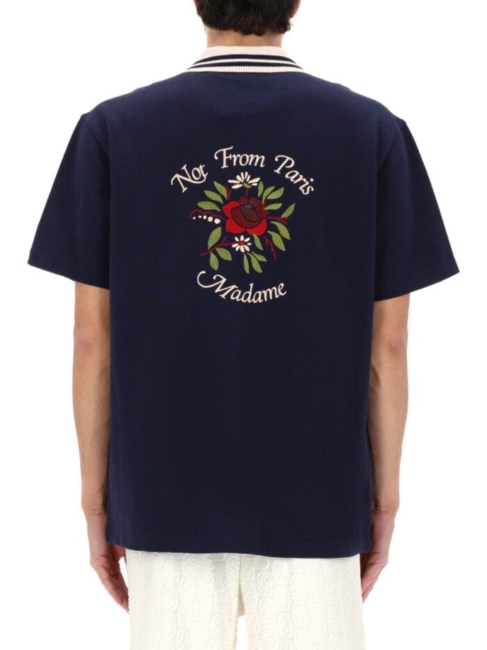 Drole De Monsieur "SLOGAN ROSE" SHIRT