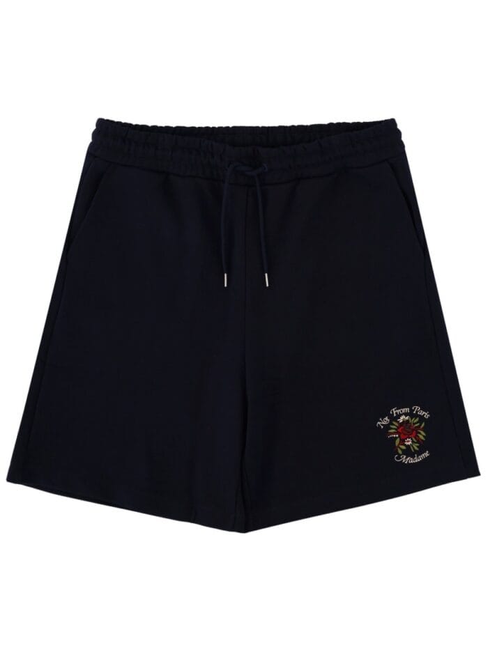 Drole De Monsieur "SLOGAN ROSE" SHORTS