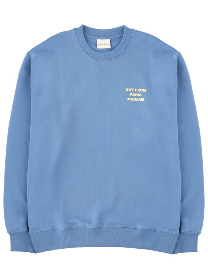 drole de monsieur "slogan" sweatshirt Drole De Monsieur "SLOGAN" SWEATSHIRT