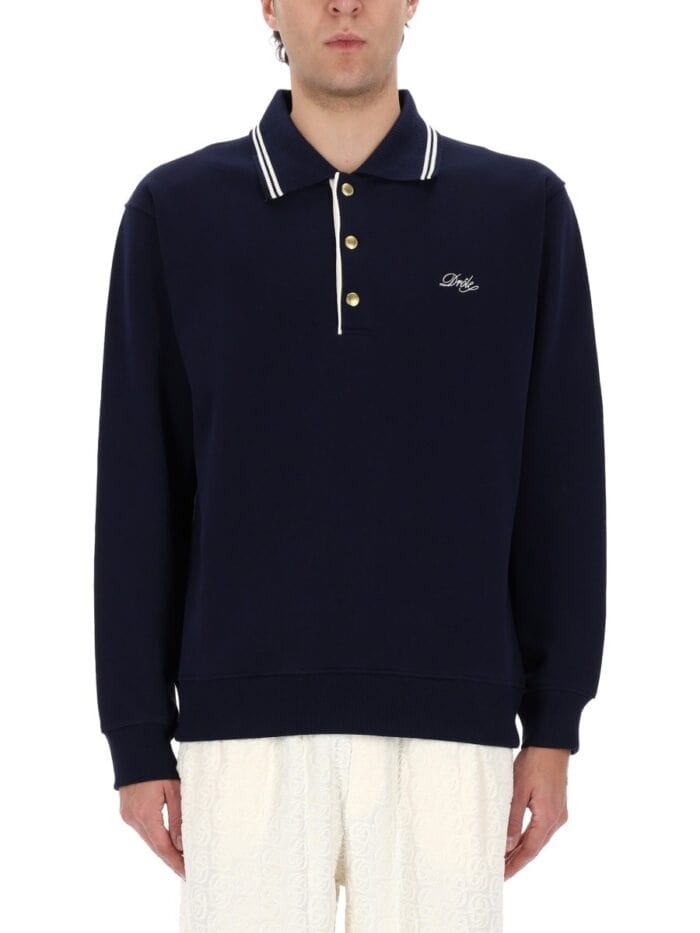 Drole De Monsieur SWEATSHIRT POLO.