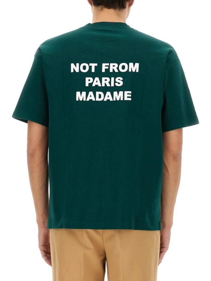 Drole De Monsieur T-SHIRT IN COTONE