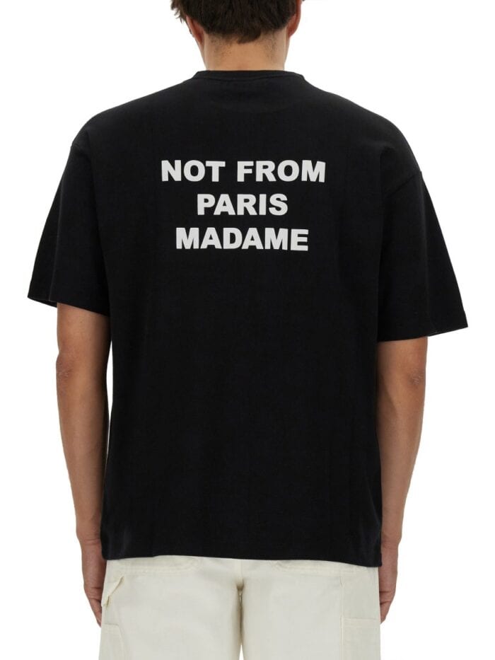 Drole De Monsieur T-SHIRT IN COTONE