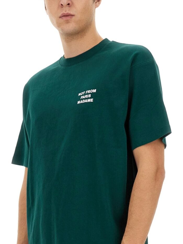 Drole De Monsieur T-SHIRT IN COTONE